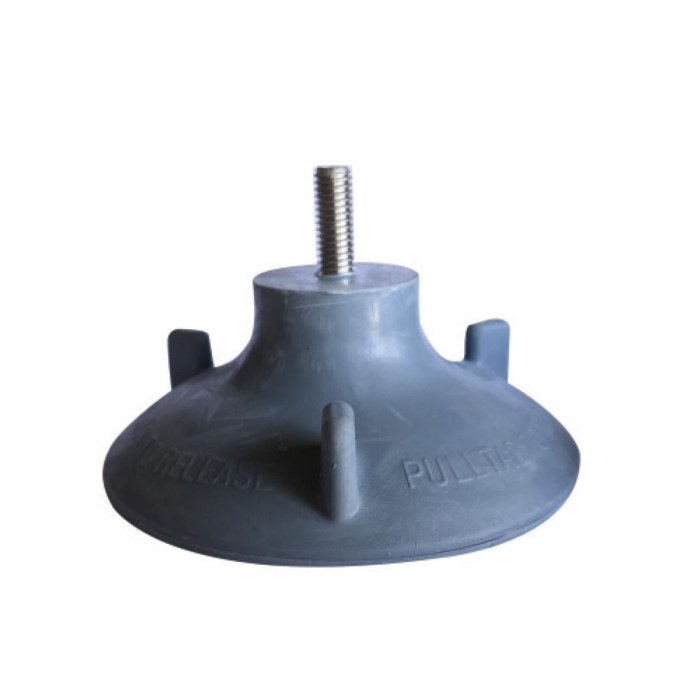 Παπουτσάκι Γκρι με Βεντούζα 2,8cm